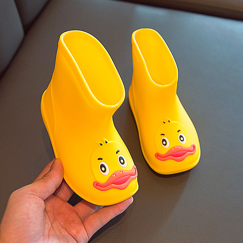 Kids’ Waterproof Cartoon Rain Boots