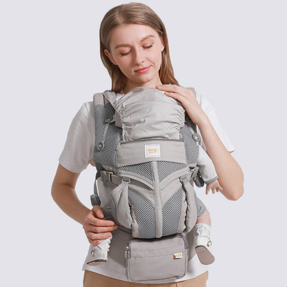 Adjustable Front & Back Baby Carrier with Waist Support