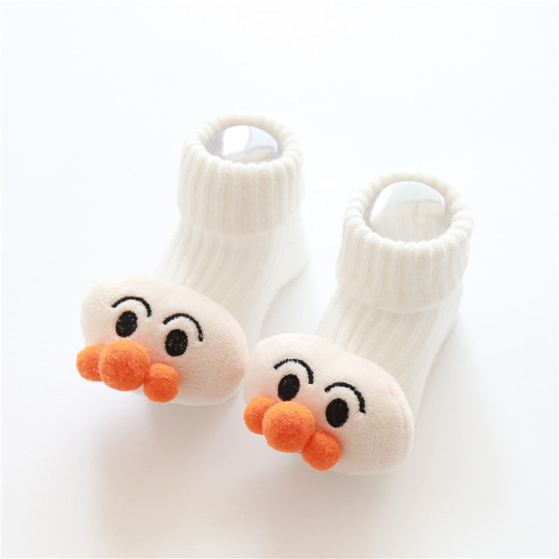 Cute Character Baby Socks – Soft Cotton Crew Socks for Newborns & Toddlers