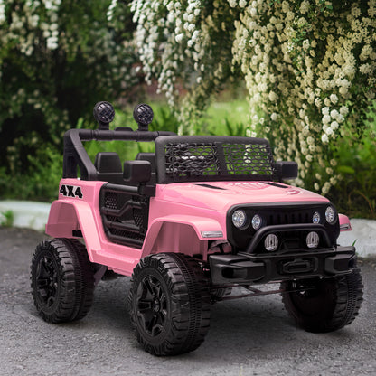 12V Kids Off-Road Ride-On Truck with Remote Control