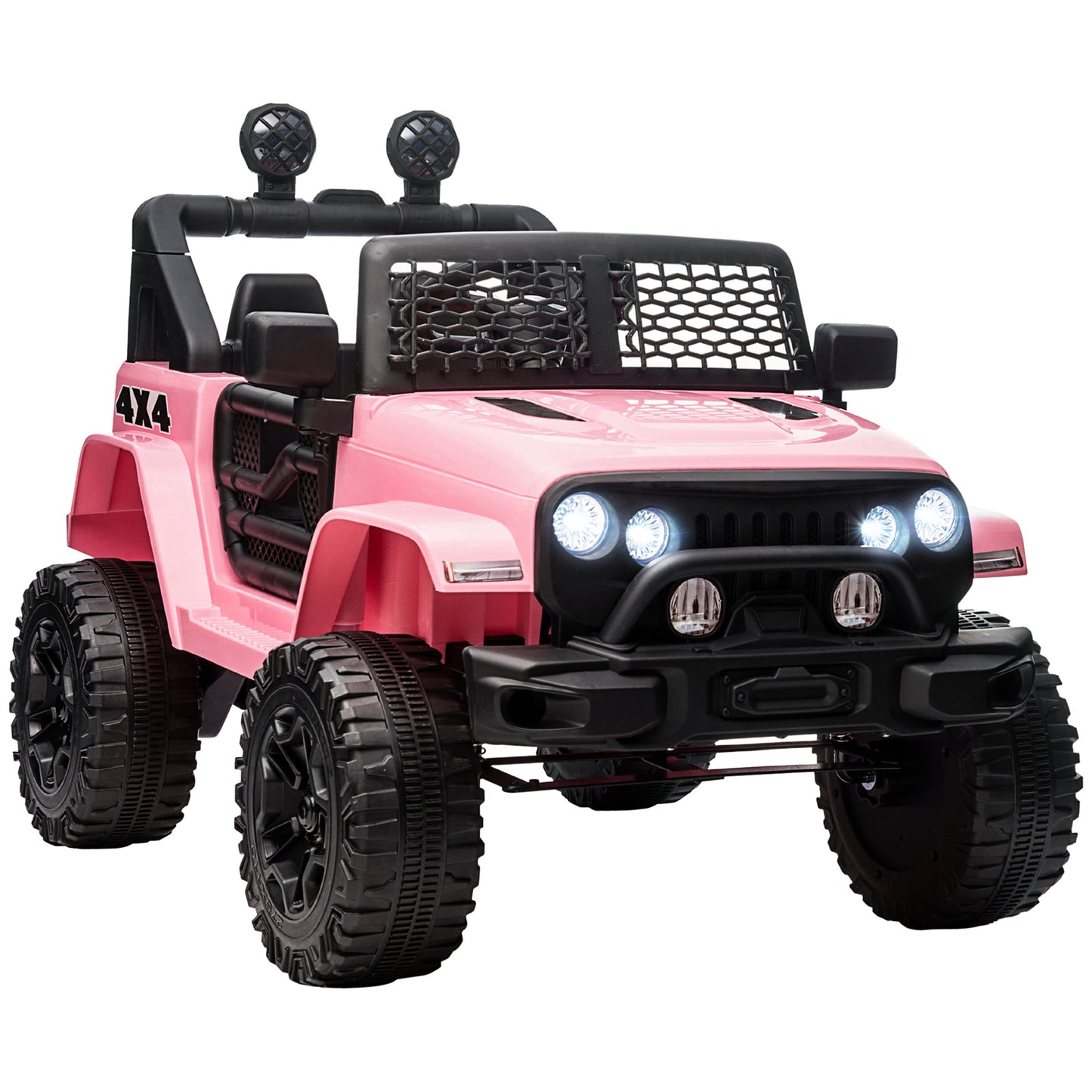 12V Kids Off-Road Ride-On Truck with Remote Control