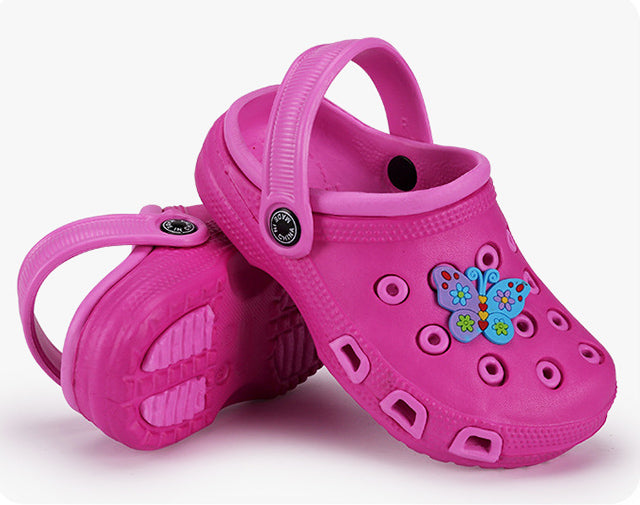 Kids Non-Slip EVA Clogs – Lightweight Garden, Beach & Pool Shoes