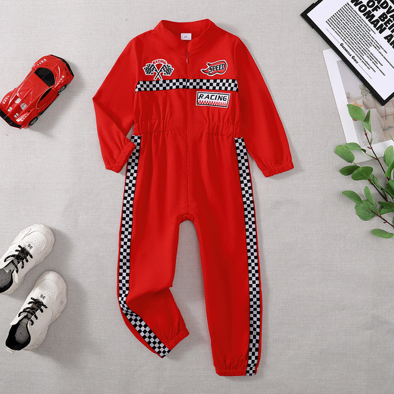 Toddler Racing Driver Jumpsuit – Authentic Race Car Driver Outfit for Boys & Girls