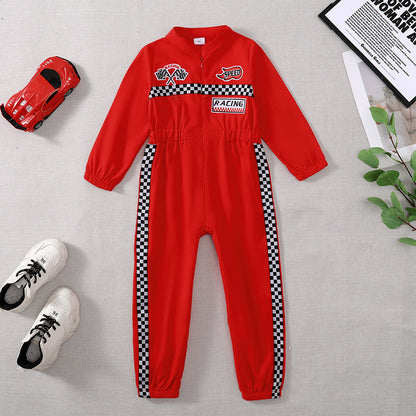 Toddler Racing Driver Jumpsuit – Authentic Race Car Driver Outfit for Boys & Girls