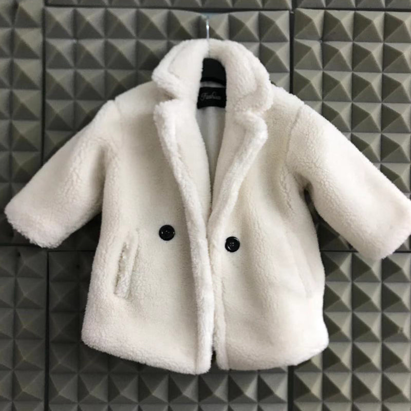 Toddler & Little Kids Faux Fur Coat – Warm, Soft & Stylish for Cooler Days