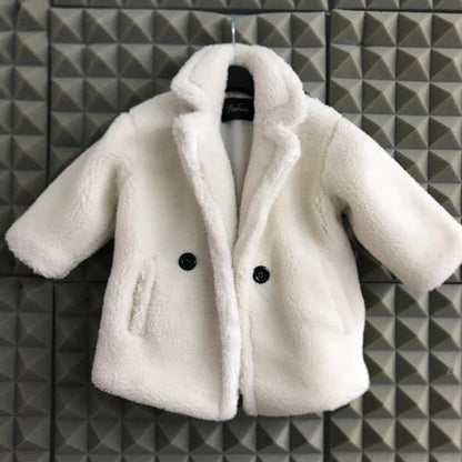 Toddler & Little Kids Faux Fur Coat – Warm, Soft & Stylish for Cooler Days