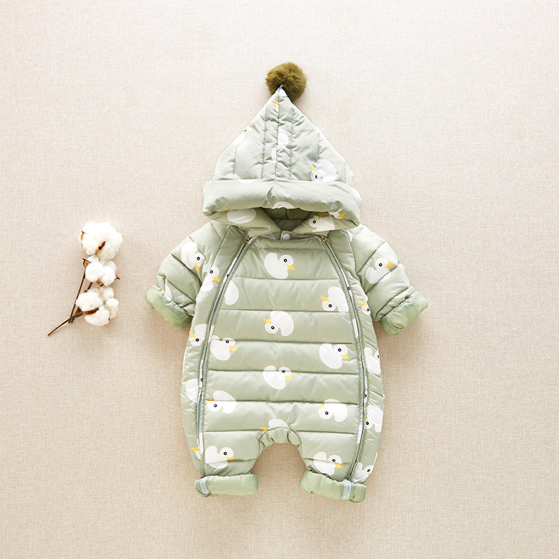 Baby Winter Down Jacket – Ultra-Warm Hooded Snowsuit