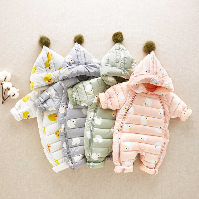Baby Winter Down Jacket – Ultra-Warm Hooded Snowsuit