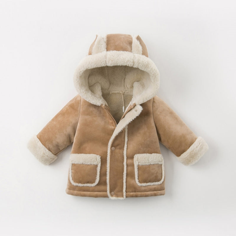 Baby & Toddler Thicken Cotton Jacket – Warm, Soft & Everyday-Ready
