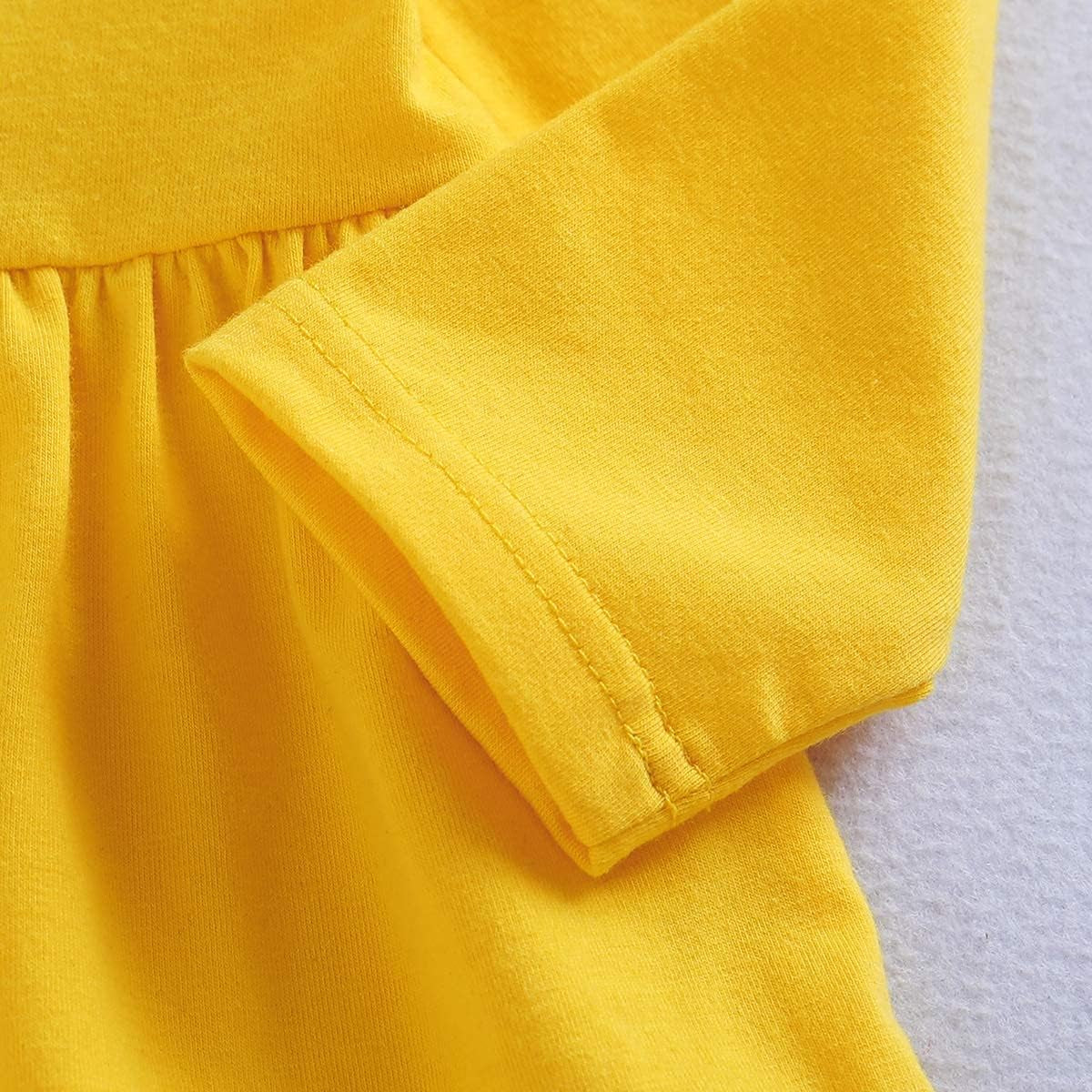 Sunflower Outfit Set – Ruffle Top + Distressed Jeans + Headband (3-Piece)