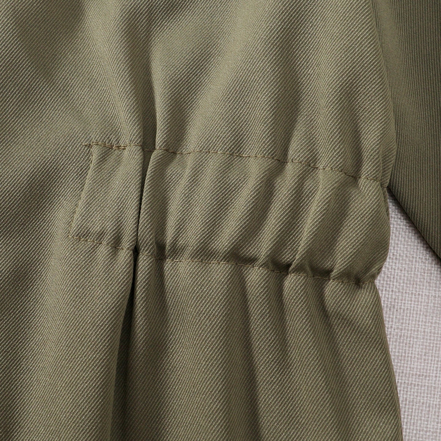 Toddler Boys’ Pilot Jumpsuit – Army Green Long Sleeve Romper (4-5 Years)