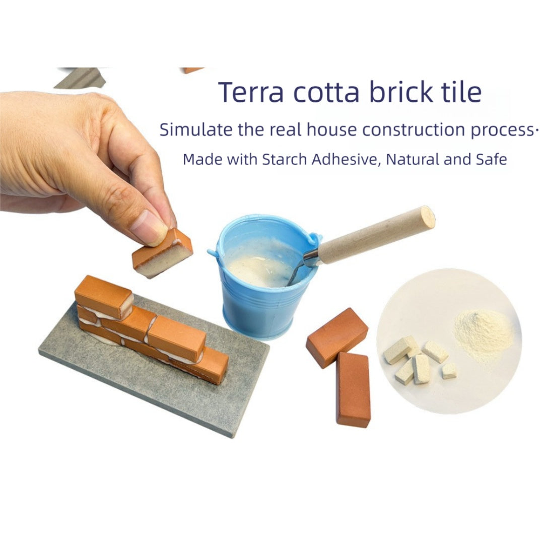 DIY Miniature Luxury Villa Puzzle Toy – Educational Brick Kit for Kids