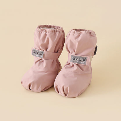 Cozy Waterproof Winter Booties – Fleece-Lined, Windproof & Soft for Babies + Toddlers