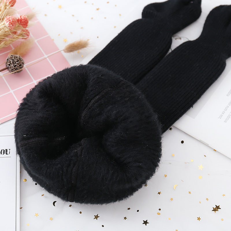 Fleece-Lined Toddler Leggings – Warm Winter Pantyhose for Boys & Girls