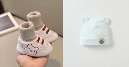 Baby Winter Booties – Non-Slip Plush Sock Shoes for Toddlers (1–3 years)