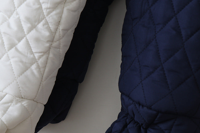 Quilted Hooded Baby Snowsuit Jumpsuit – Warm Winter One-Piece