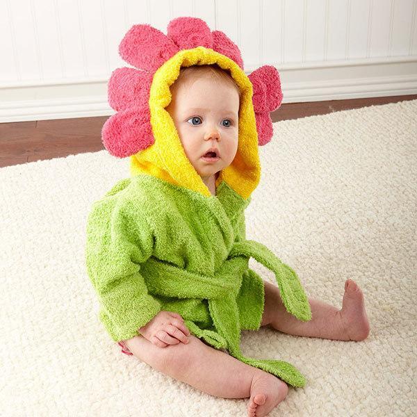 Baby Hooded Bathrobe – Cute Animal Cotton Bath Towel for Infants & Toddlers