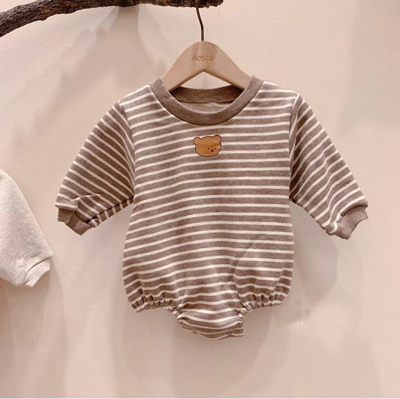 Bonjour Baby Romper Set + Poached Egg Headband (Unisex)