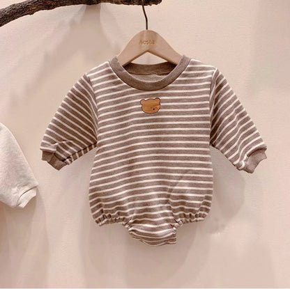 Bonjour Baby Romper Set + Poached Egg Headband (Unisex)