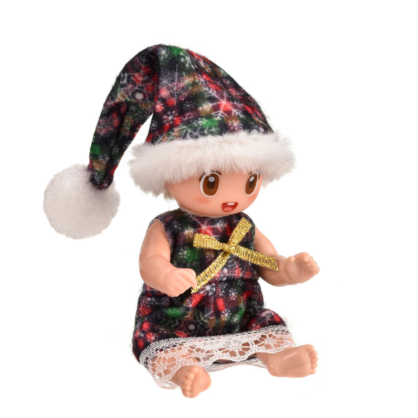 6-Piece Mini Reborn Baby Dolls Set – Lifelike Tiny Dolls with Animal Clothes