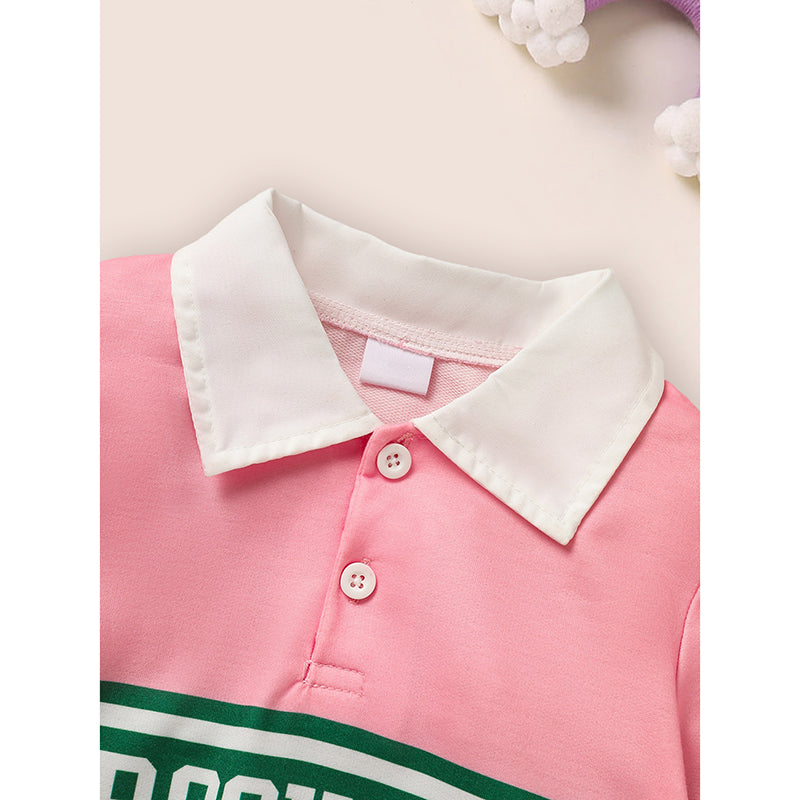 Toddler Girls’ Colorblock Sweatshirt & Pleated Skirt Set – Soft, Stylish & Picture-Perfect