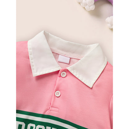 Toddler Girls’ Colorblock Sweatshirt & Pleated Skirt Set – Soft, Stylish & Picture-Perfect