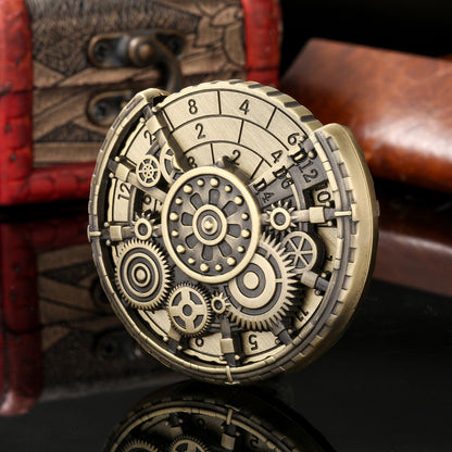 Fingertip Gyroscope & DND Dice Set – Retro Metal Role-Playing Game Dice Gift Box