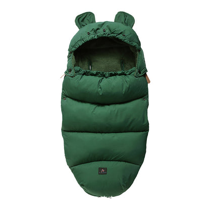 Baby Winter Stroller Sleeping Bag & Footmuff (0–3 Years) – Thick Warm Bunting Bag with Zipper Design