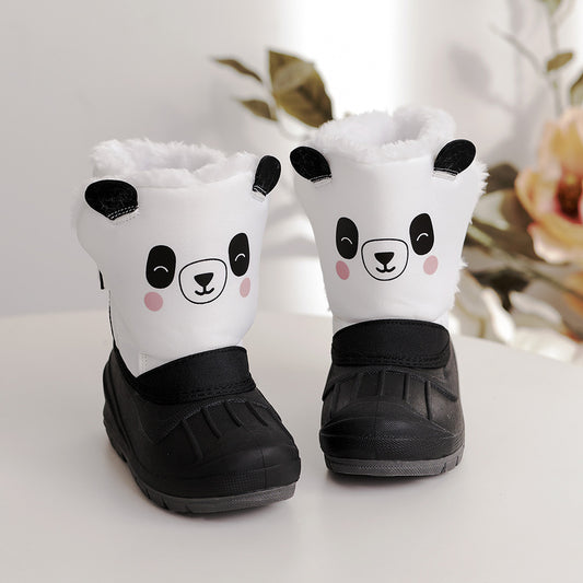 Kids Waterproof Boots with Cozy Fleece Lining – Non-Slip Winter Boots