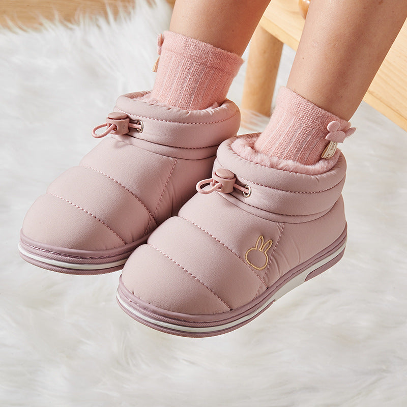 Cozy Winter Toddler Snow Boots – Warm Plush-Lined Puffer Boots with Non-Slip Sole