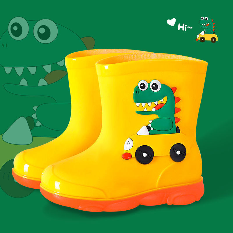 Kids’ Waterproof Cartoon Rain Boots