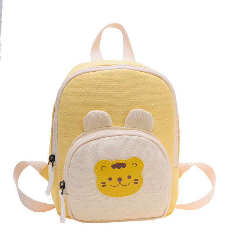 Kids Canvas Bunny Backpack (Kindergarten + Toddler) – Lightweight & Adjustable