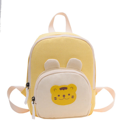 Kids Canvas Bunny Backpack (Kindergarten + Toddler) – Lightweight & Adjustable