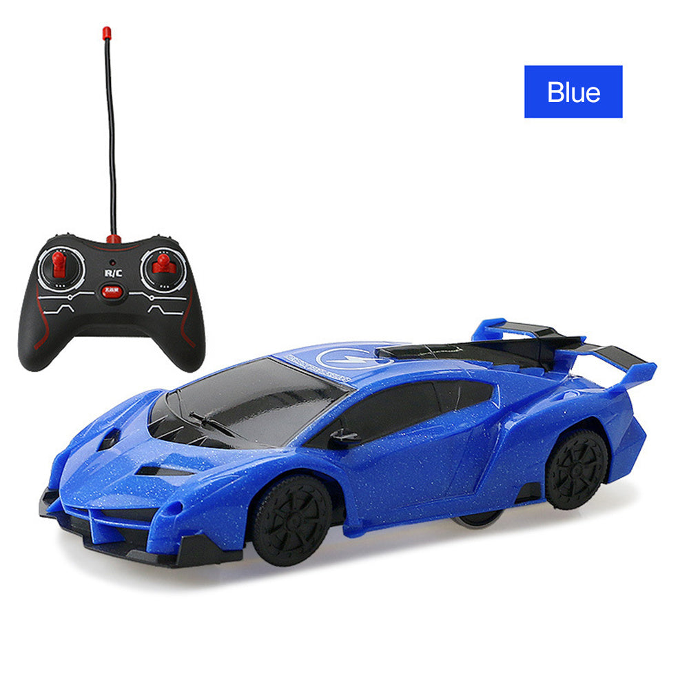 Gravity-Defying Wall Climbing RC Car with LED Lights