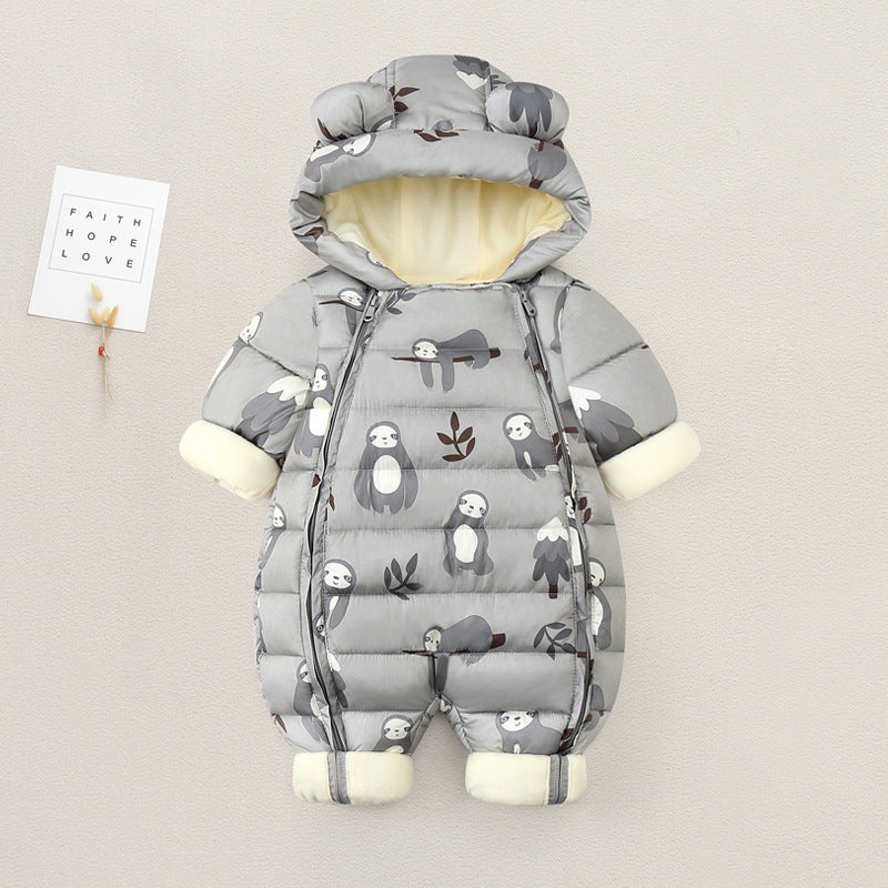 Baby Winter Down Jacket – Ultra-Warm Hooded Snowsuit