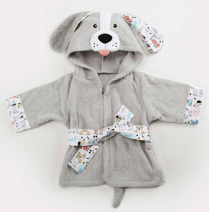 Baby Hooded Bathrobe – Cute Animal Cotton Bath Towel for Infants & Toddlers