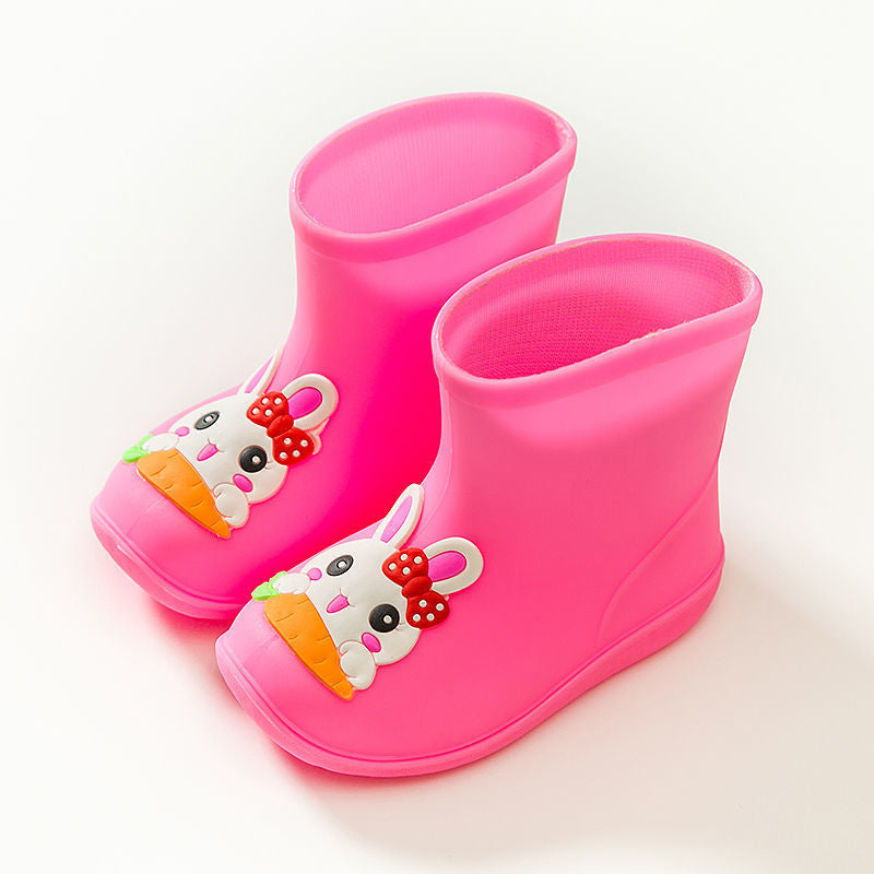 Kids’ Waterproof Cartoon Rain Boots