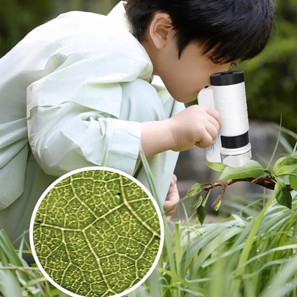 Bio Kids Microscope – Educational Science Experiment Toy for Children (Black)
