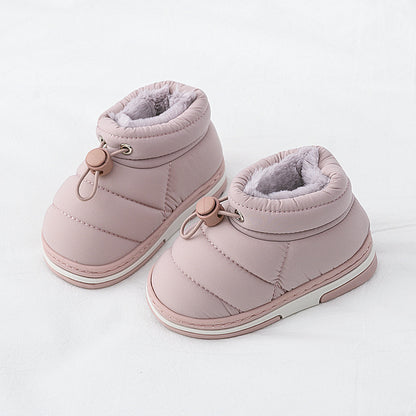 Cozy Winter Toddler Snow Boots – Warm Plush-Lined Puffer Boots with Non-Slip Sole