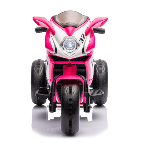 6V Kids Electric Ride-On Motorcycle with Lights & Music – Ages 3-4