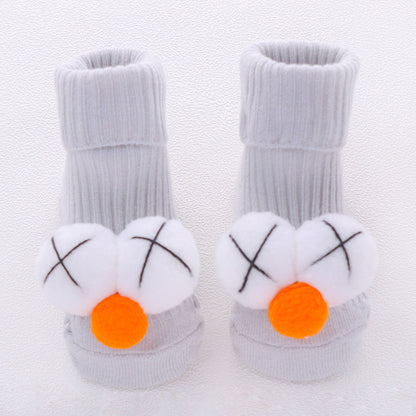 Cute Character Baby Socks – Soft Cotton Crew Socks for Newborns & Toddlers