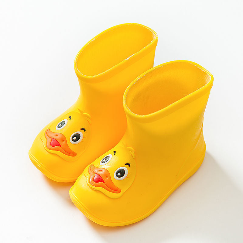 Kids’ Waterproof Cartoon Rain Boots