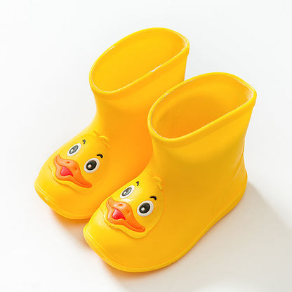 Kids’ Waterproof Cartoon Rain Boots