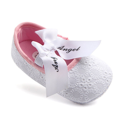 Baby Girl Bow Shoes – Soft, Non-Slip & Comfortable