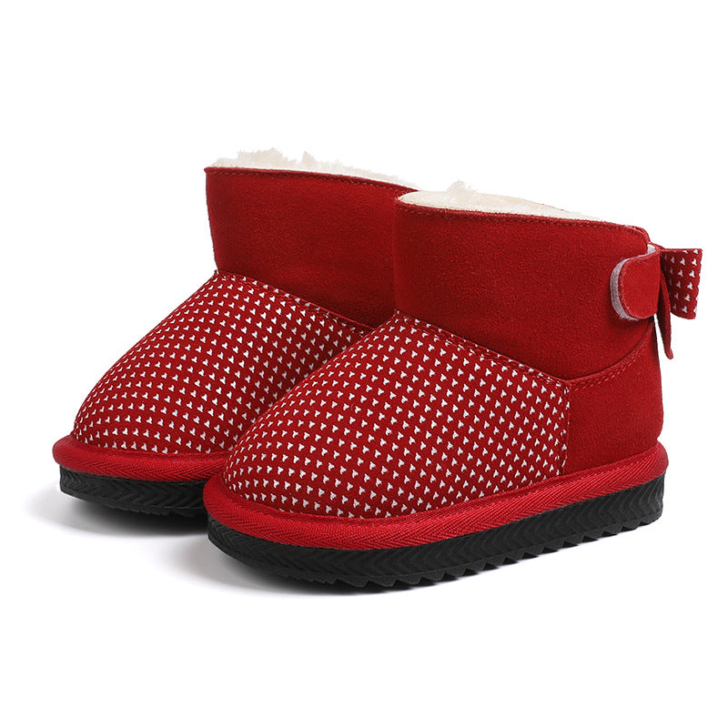 Warm Winter Snow Boots for Toddlers & Kids