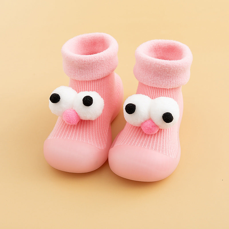 Toddler Non-Slip Slipper Socks – Waterproof Indoor Floor Socks for Babies & Toddlers