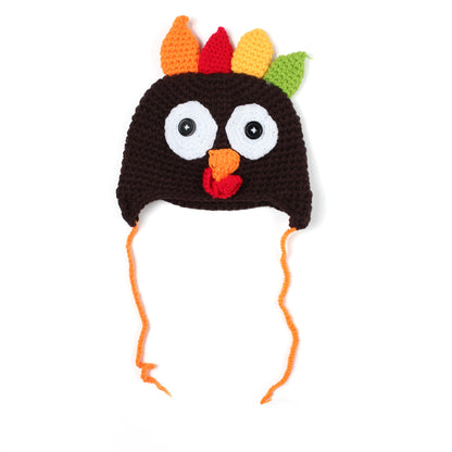 Hand-Knit Turkey Earflap Beanie for Baby & Toddler – Thanksgiving Hat