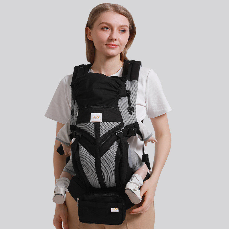 Adjustable Front & Back Baby Carrier with Waist Support
