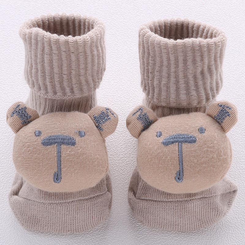 Cute Character Baby Socks – Soft Cotton Crew Socks for Newborns & Toddlers