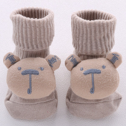 Cute Character Baby Socks – Soft Cotton Crew Socks for Newborns & Toddlers